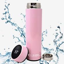 THERMOS FLASK 500 ML LED /ROSADO