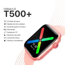 RELOJ/ SMARTWATCH T500 ROSADA