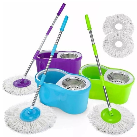 TRAPEADOR GIRATORIO PLASTICO CON BASE PLASTICA
